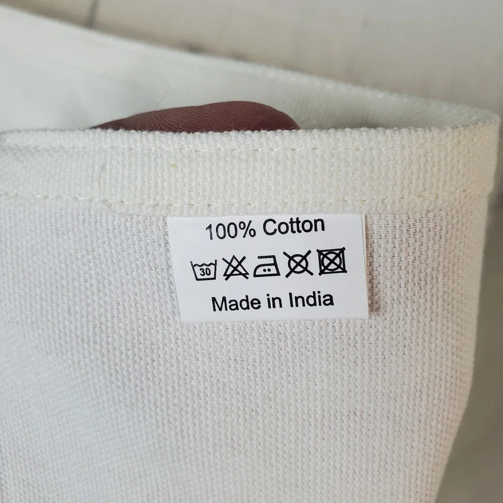 THANKFUL Tea Towel - White, 100% Cotton - 20x27